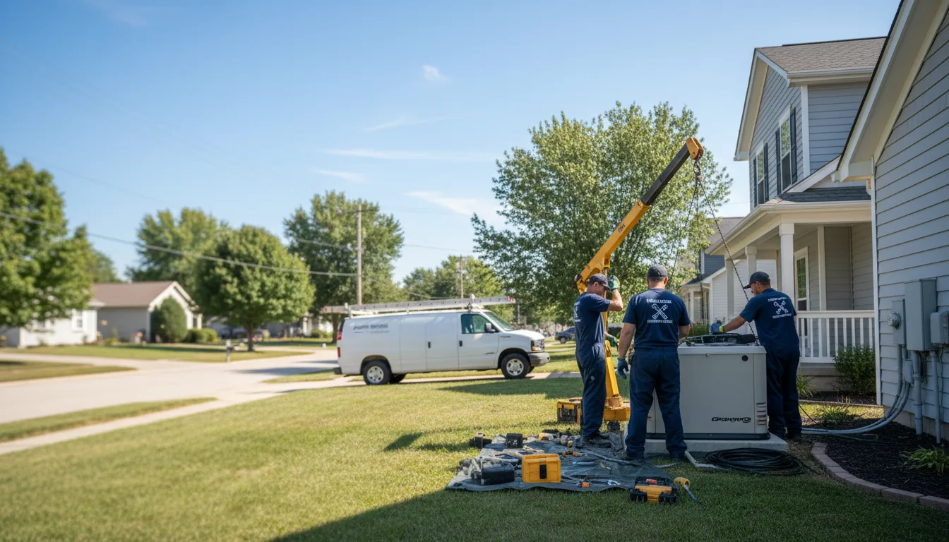 Generator Installation in Harpersville, AL near me